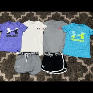Girls xs UA lot